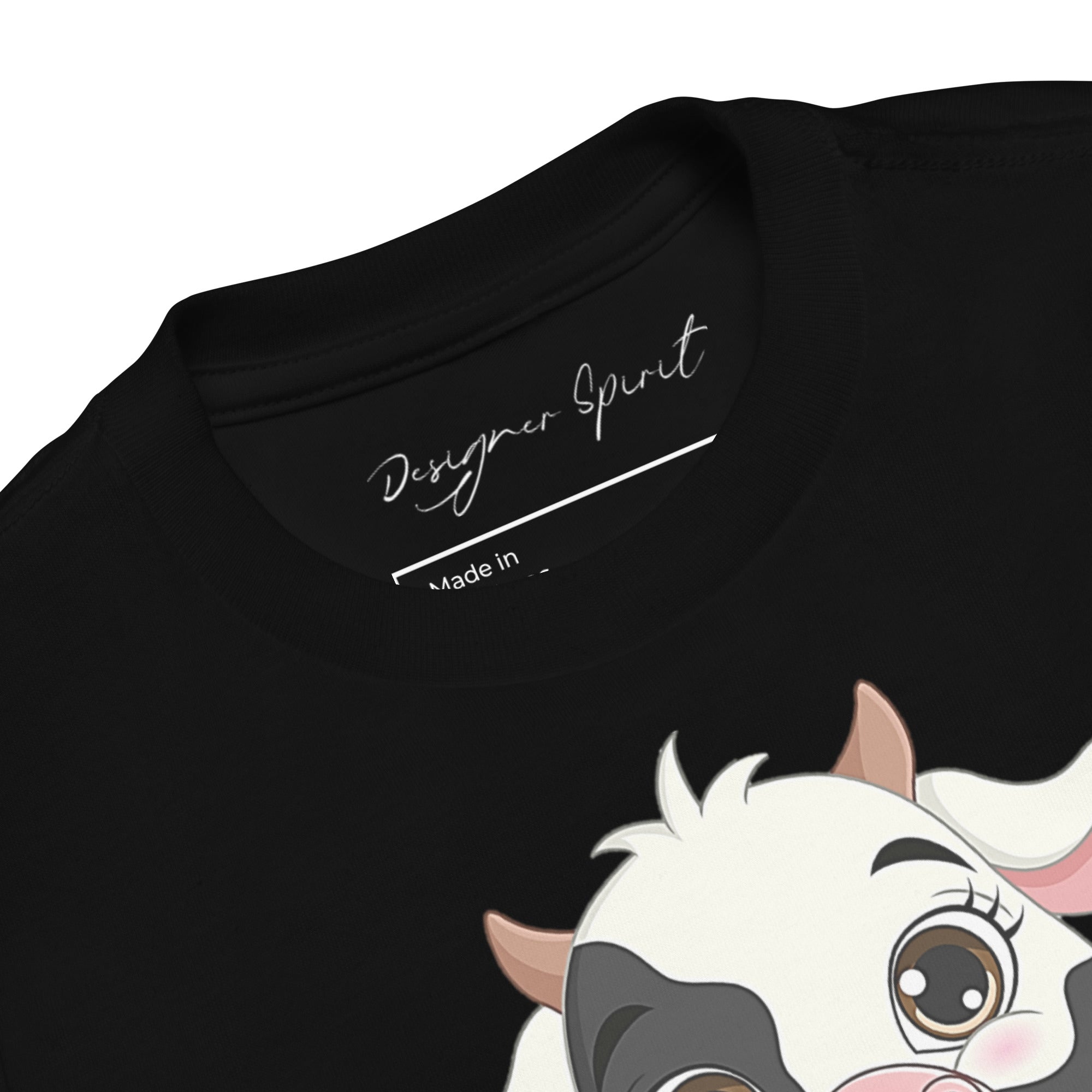 Cow Toddler Short Sleeve Tee