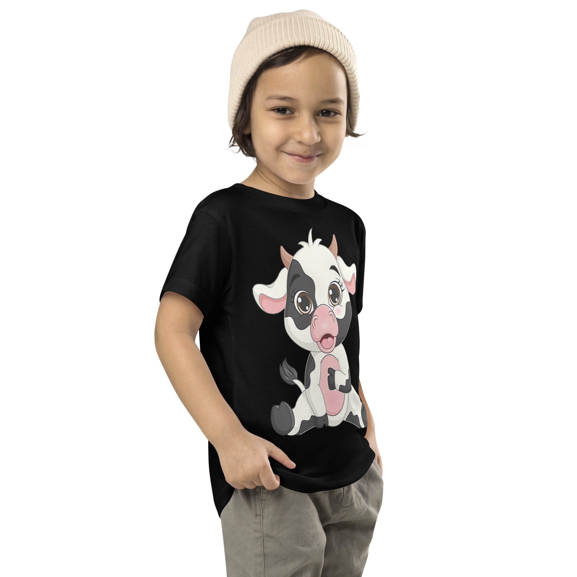 Cow Toddler Short Sleeve Tee