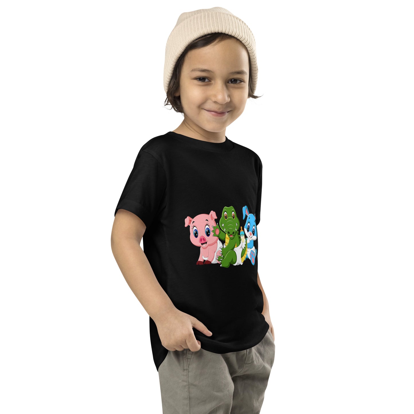 Animal Squad Toddler Short Sleeve Tee