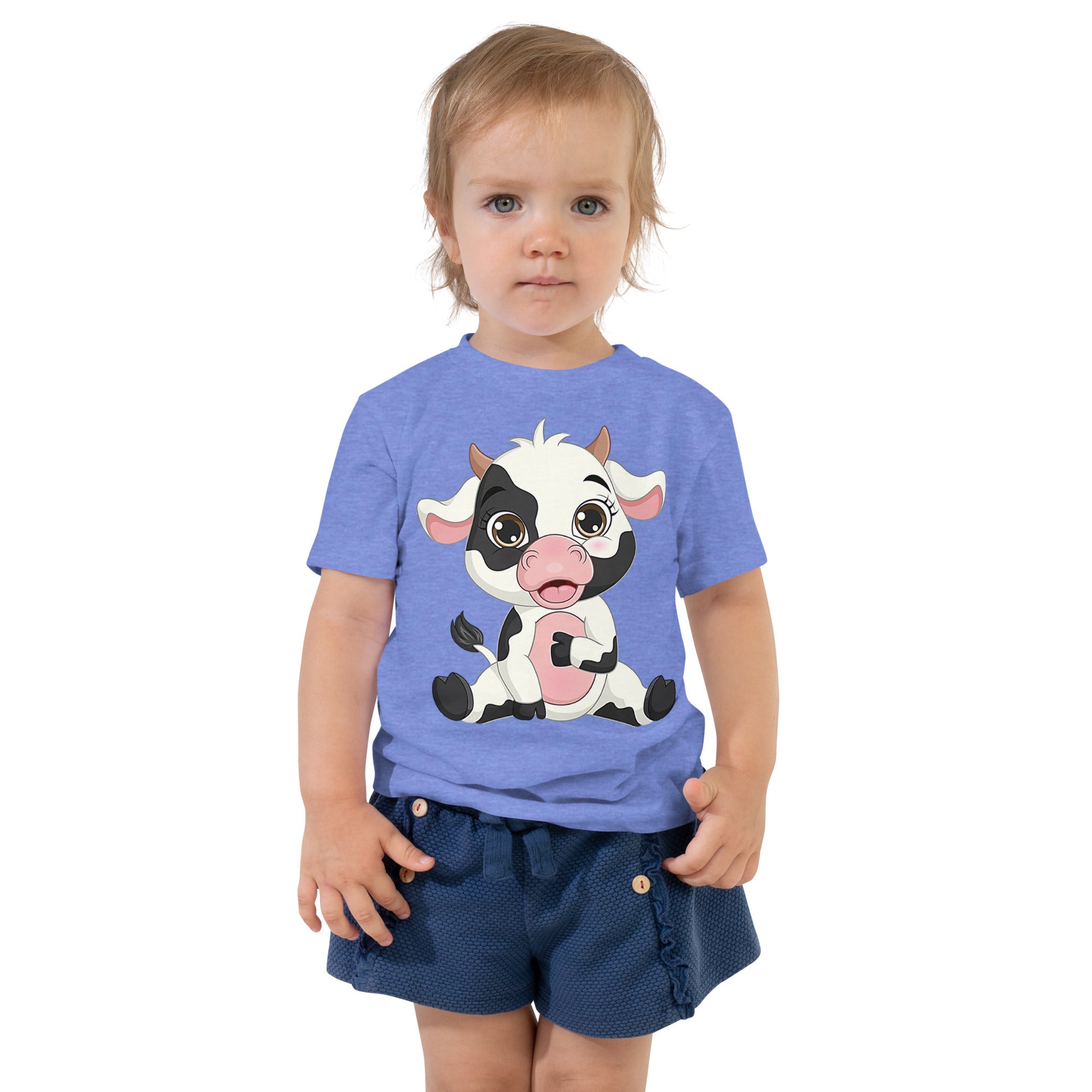 Cow Toddler Short Sleeve Tee