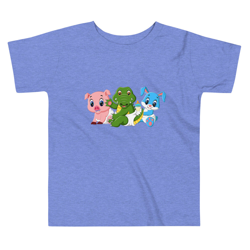 Animal Squad Toddler Short Sleeve Tee