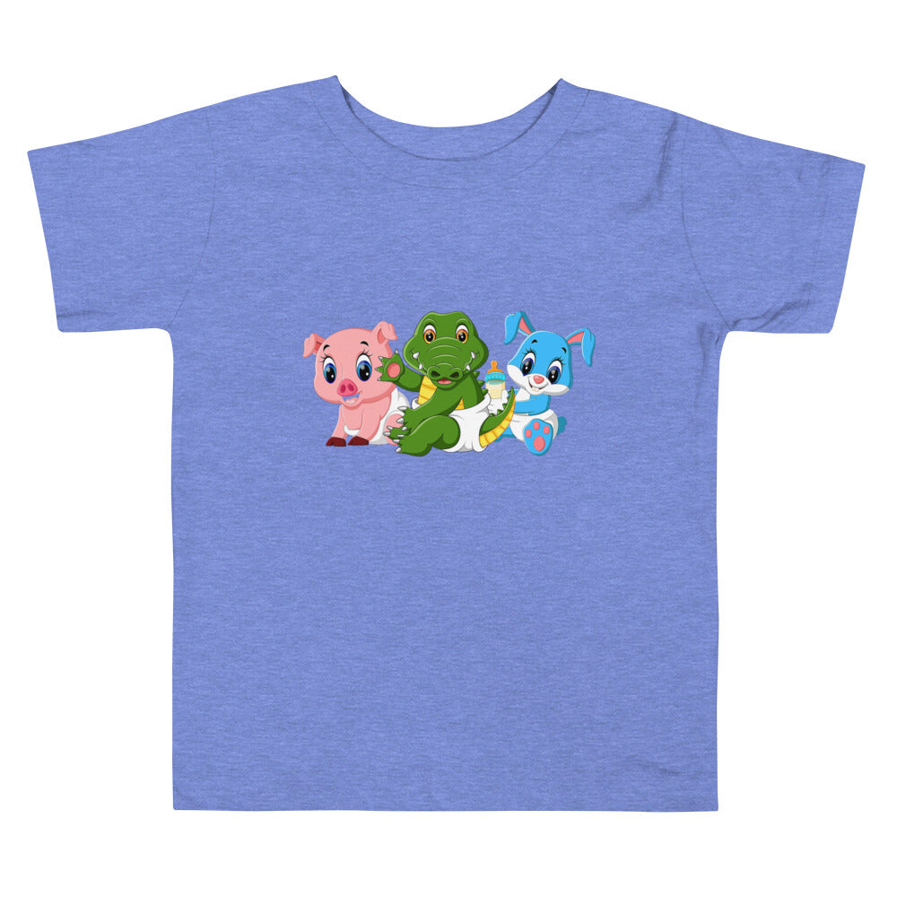 Animal Squad Toddler Short Sleeve Tee