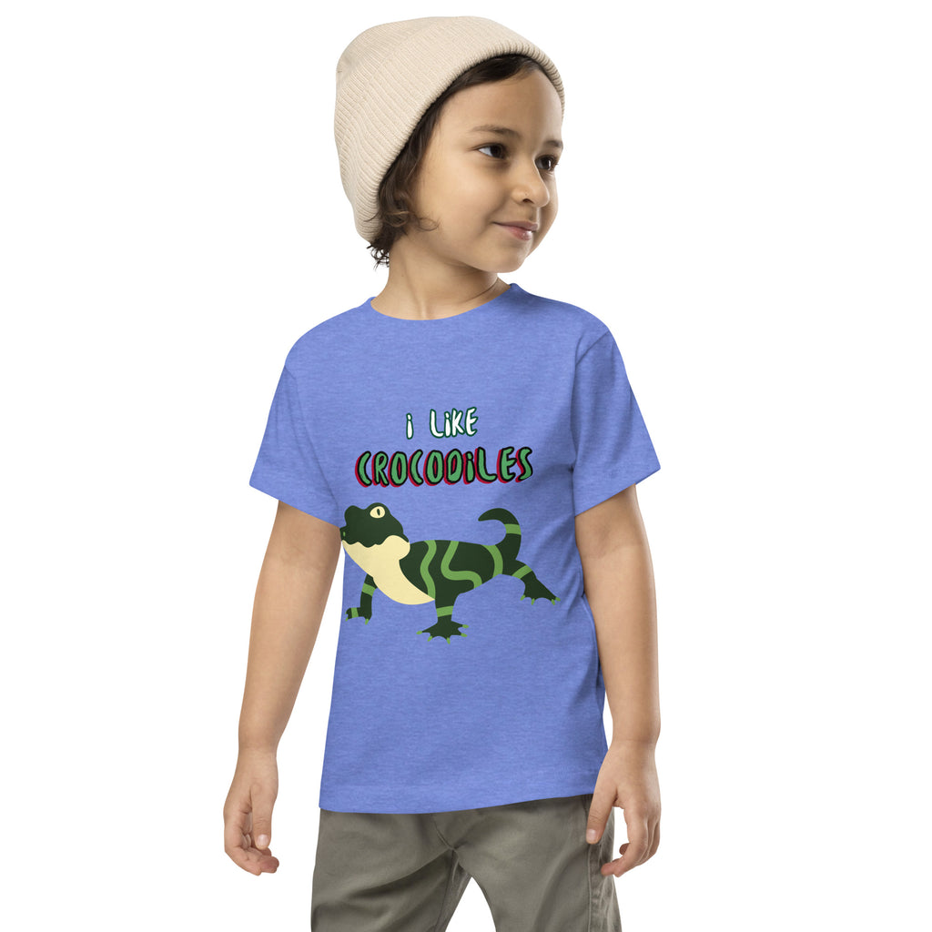 I like Crocodiles Toddler Short Sleeve Tee