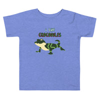 I like Crocodiles Toddler Short Sleeve Tee