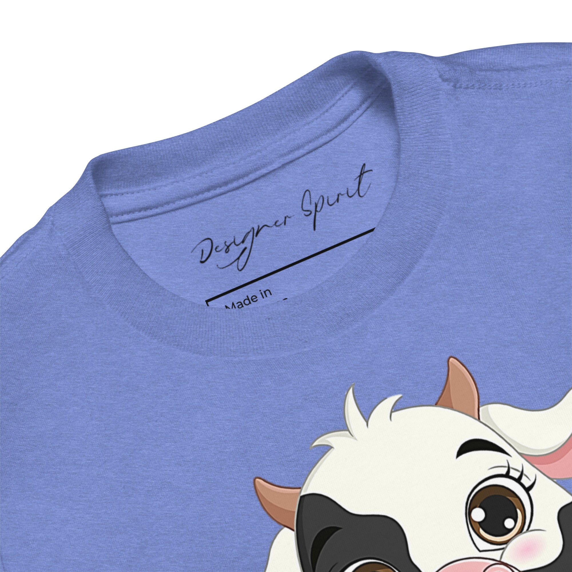 Cow Toddler Short Sleeve Tee