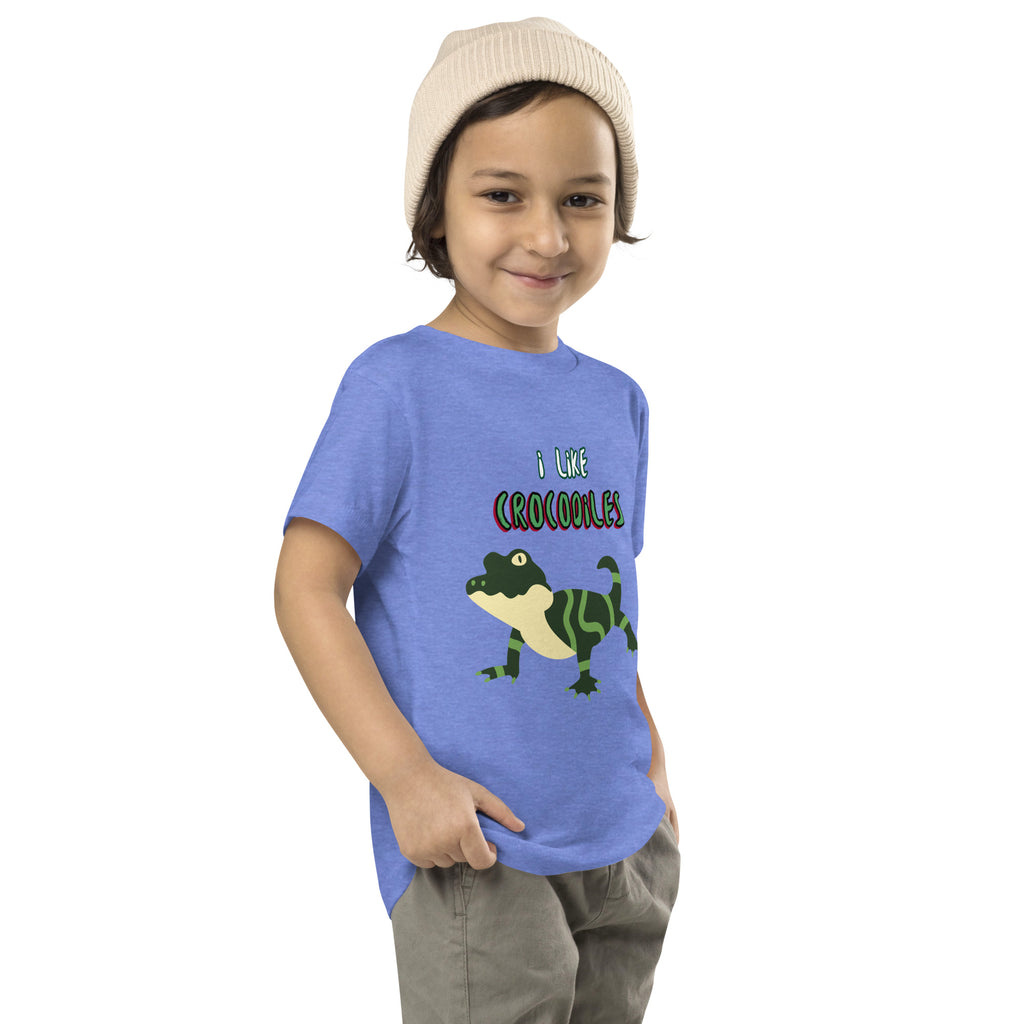 I like Crocodiles Toddler Short Sleeve Tee