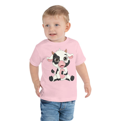 Cow Toddler Short Sleeve Tee