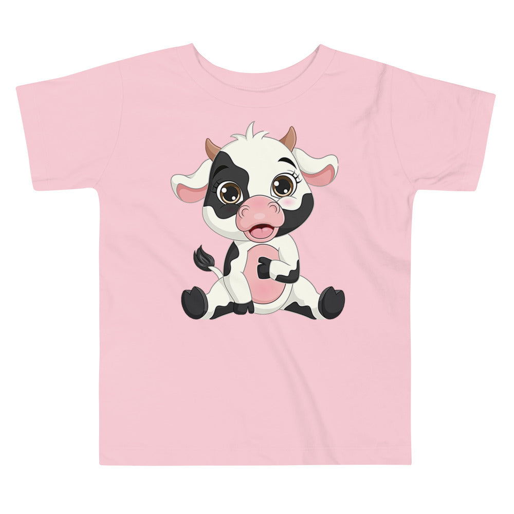 Cow Toddler Short Sleeve Tee