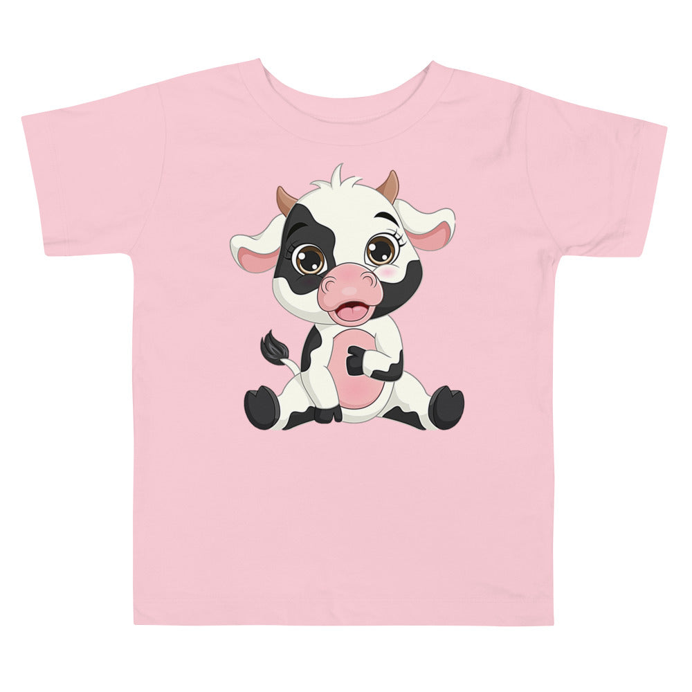 Cow Toddler Short Sleeve Tee