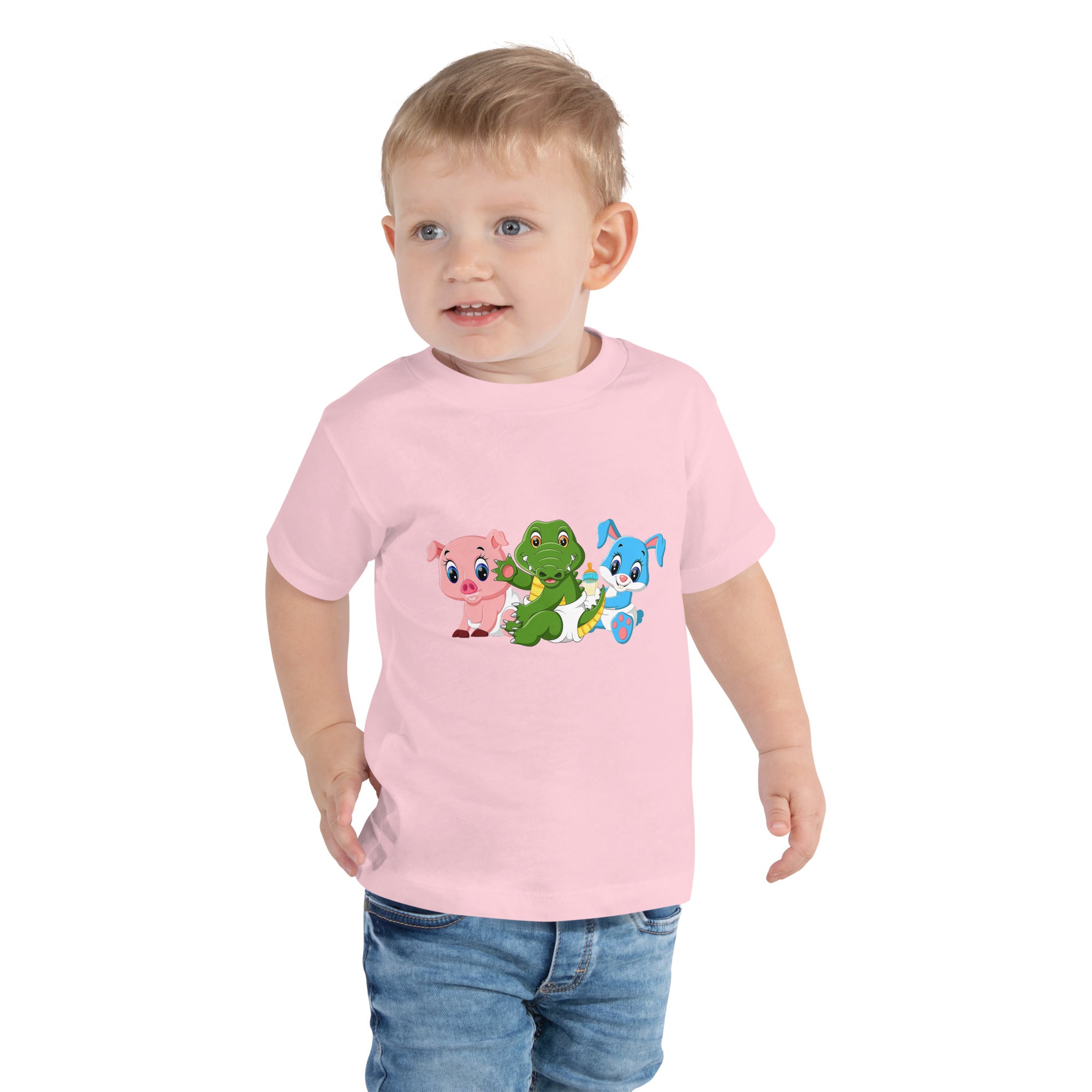 Animal Squad Toddler Short Sleeve Tee