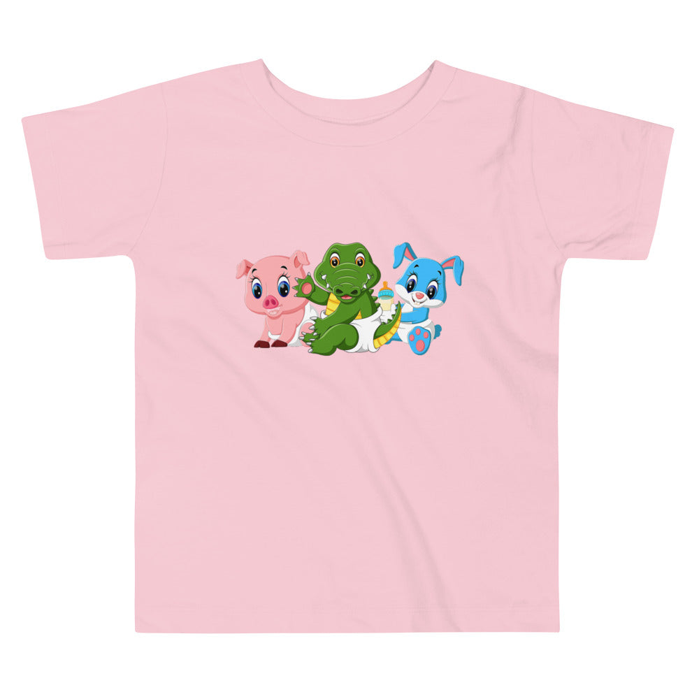 Animal Squad Toddler Short Sleeve Tee