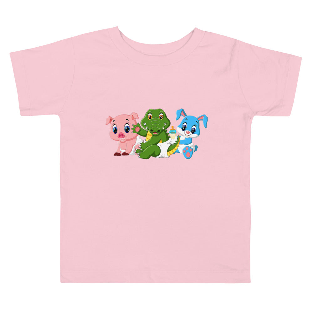 Animal Squad Toddler Short Sleeve Tee