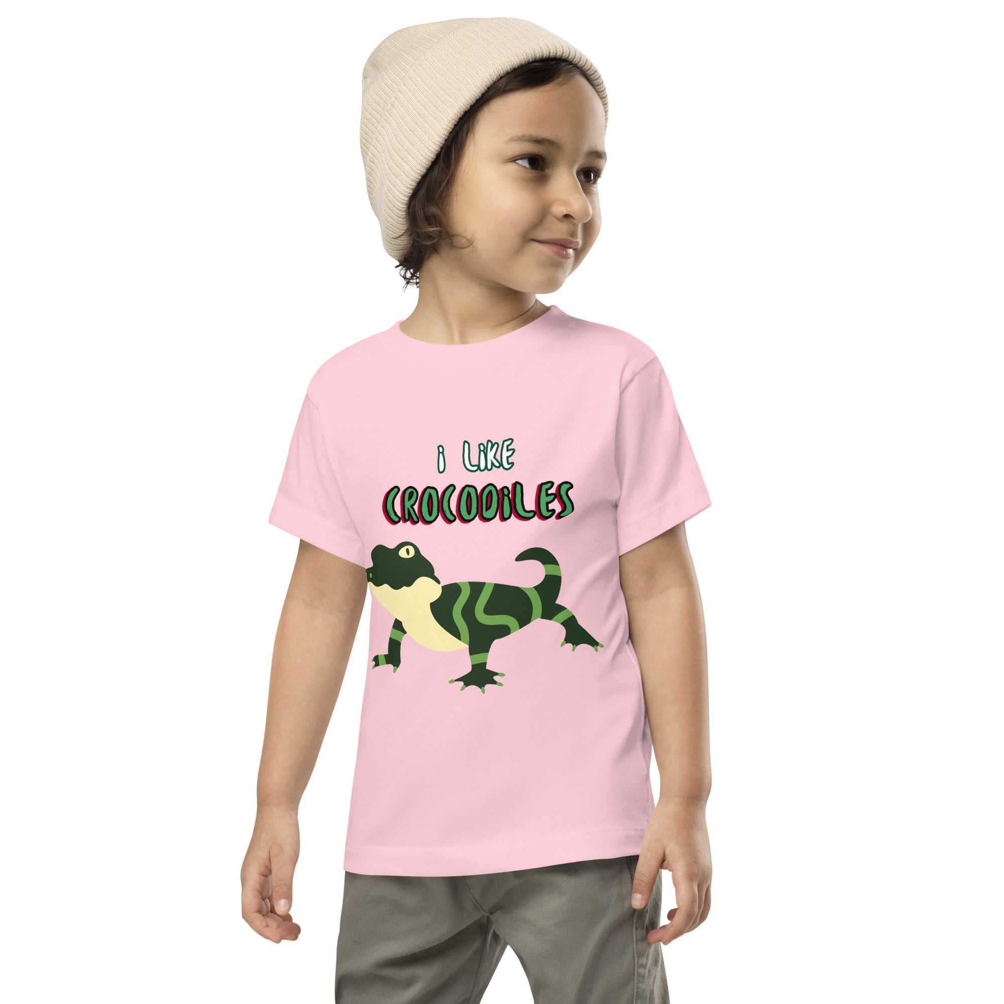 I like Crocodiles Toddler Short Sleeve Tee