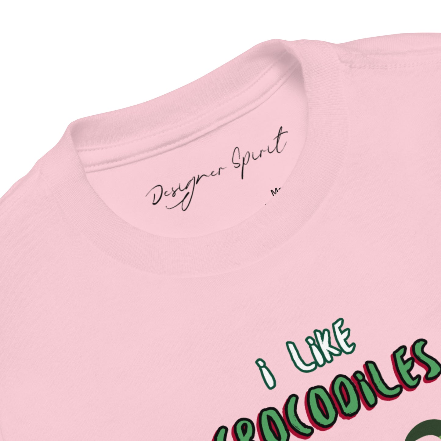 I like Crocodiles Toddler Short Sleeve Tee