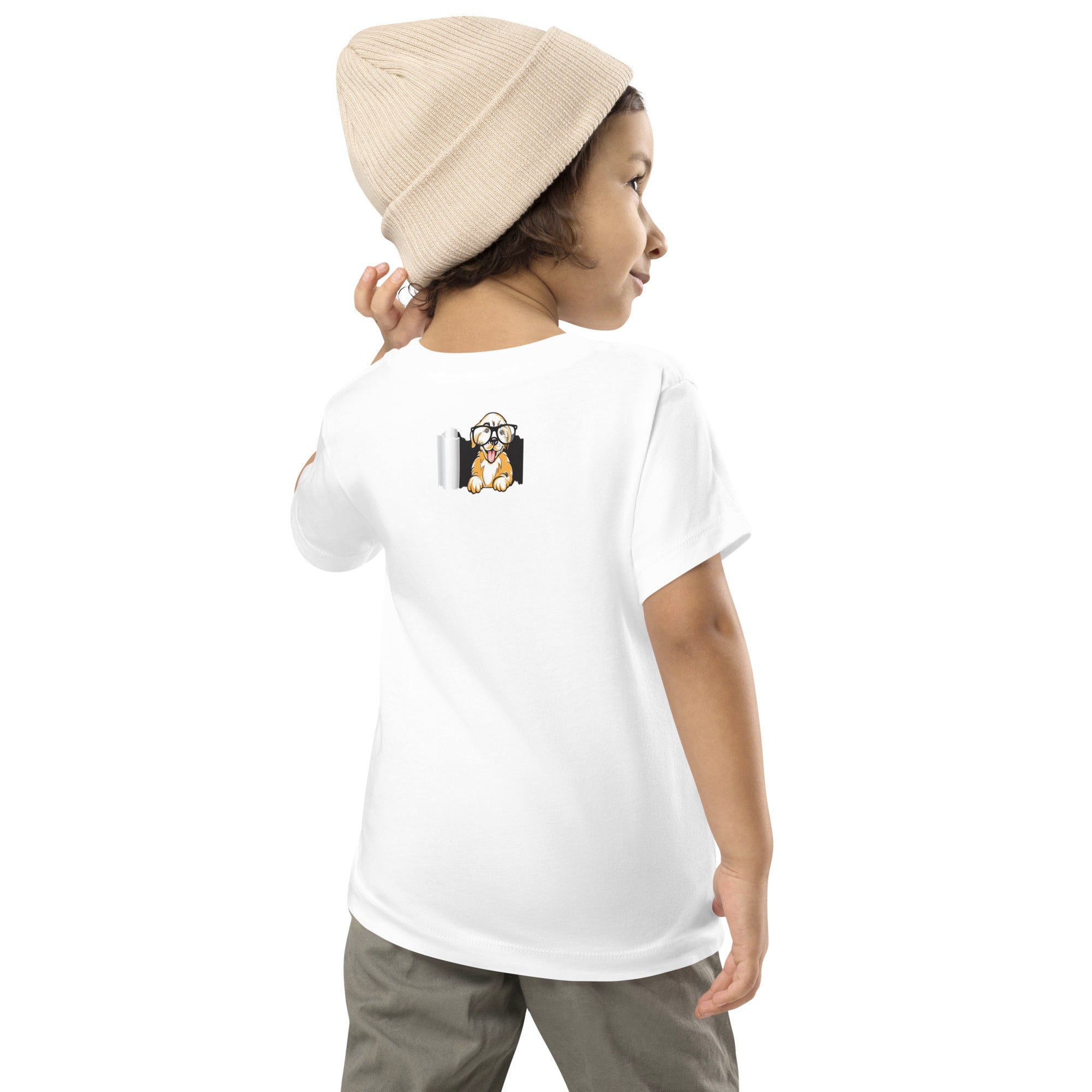 Puppy dog Toddler Short Sleeve Tee