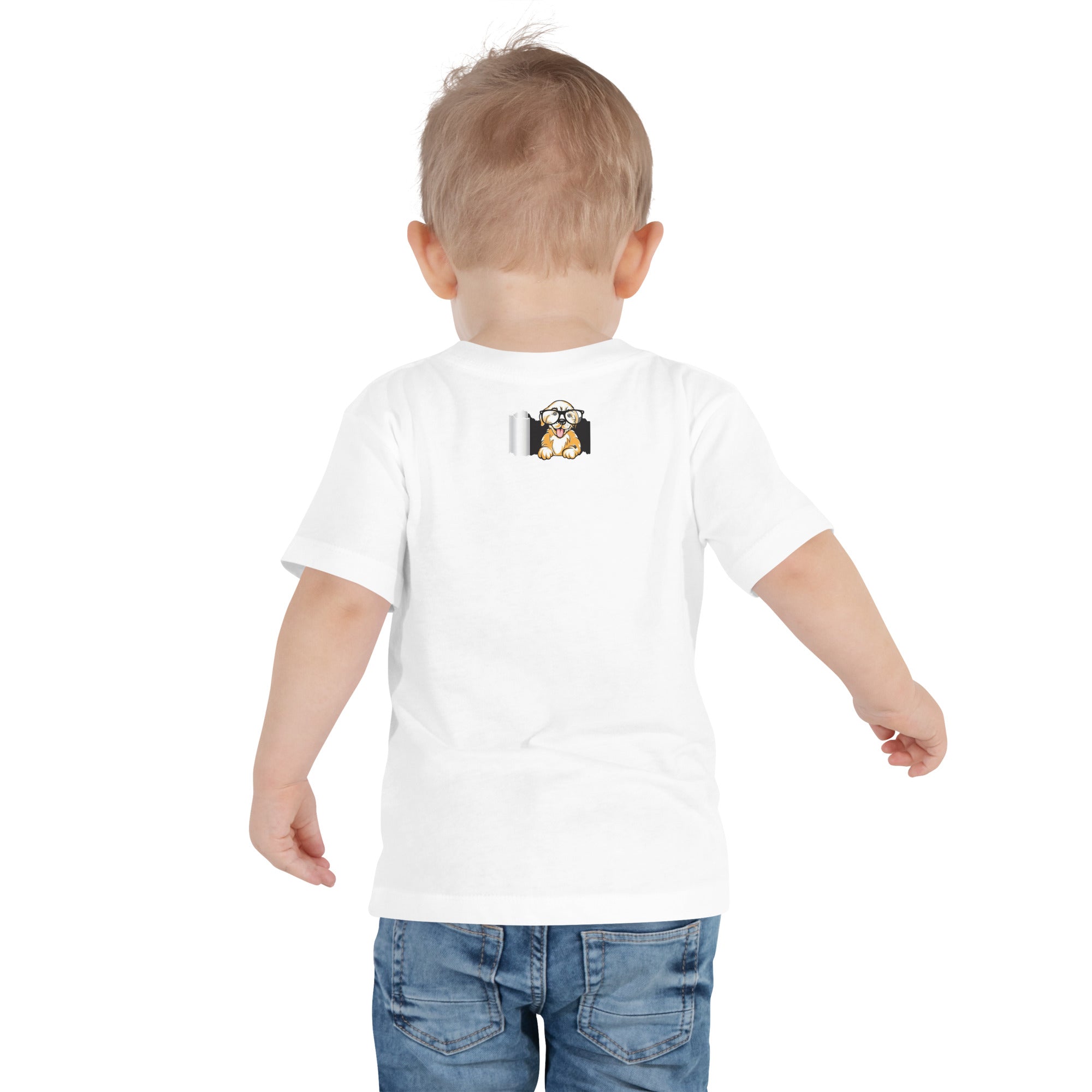 Puppy dog Toddler Short Sleeve Tee