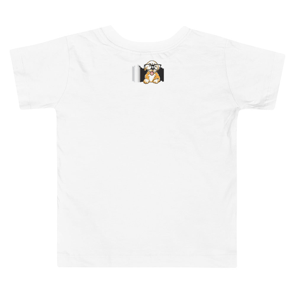 Puppy dog Toddler Short Sleeve Tee