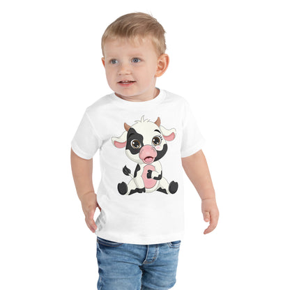 Cow Toddler Short Sleeve Tee