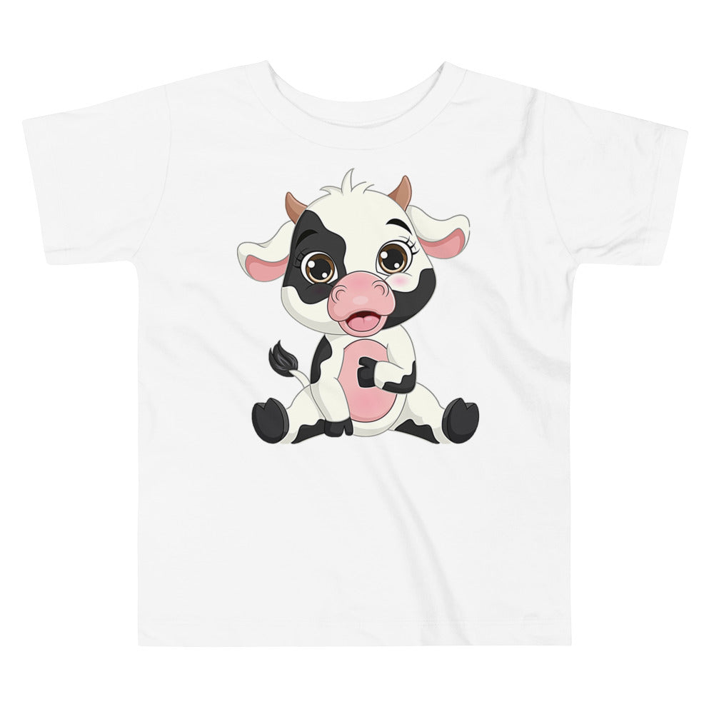 Cow Toddler Short Sleeve Tee