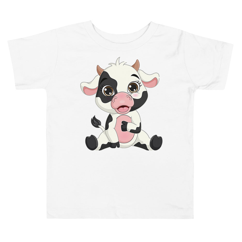 Cow Toddler Short Sleeve Tee