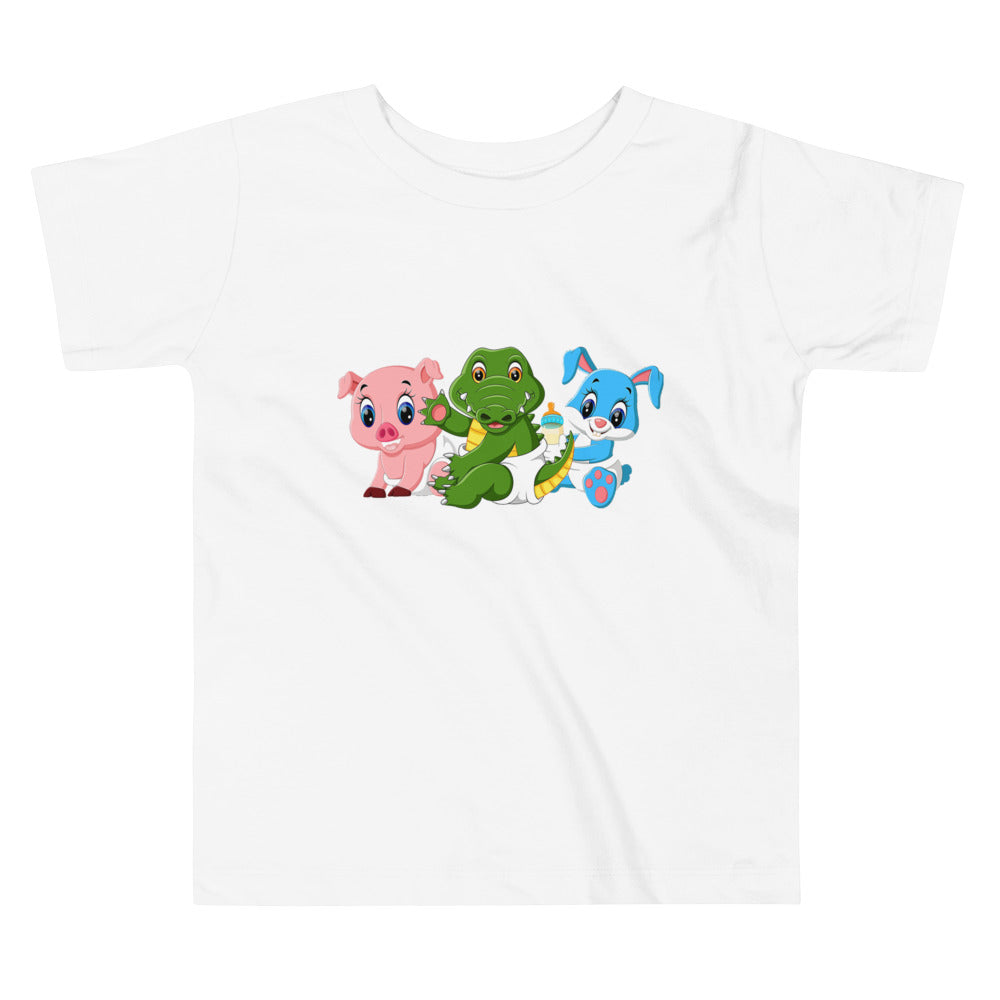 Animal Squad Toddler Short Sleeve Tee