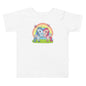 Rainbow Unicorn Toddler Short Sleeve Tee