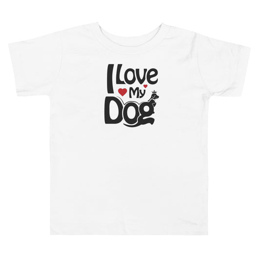 Puppy dog Toddler Short Sleeve Tee