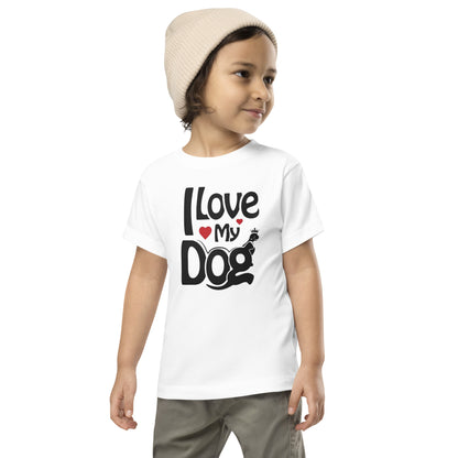 Puppy dog Toddler Short Sleeve Tee