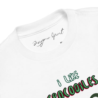 I like Crocodiles Toddler Short Sleeve Tee