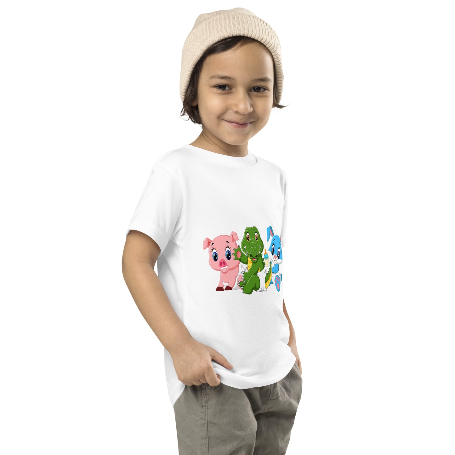 Animal Squad Toddler Short Sleeve Tee