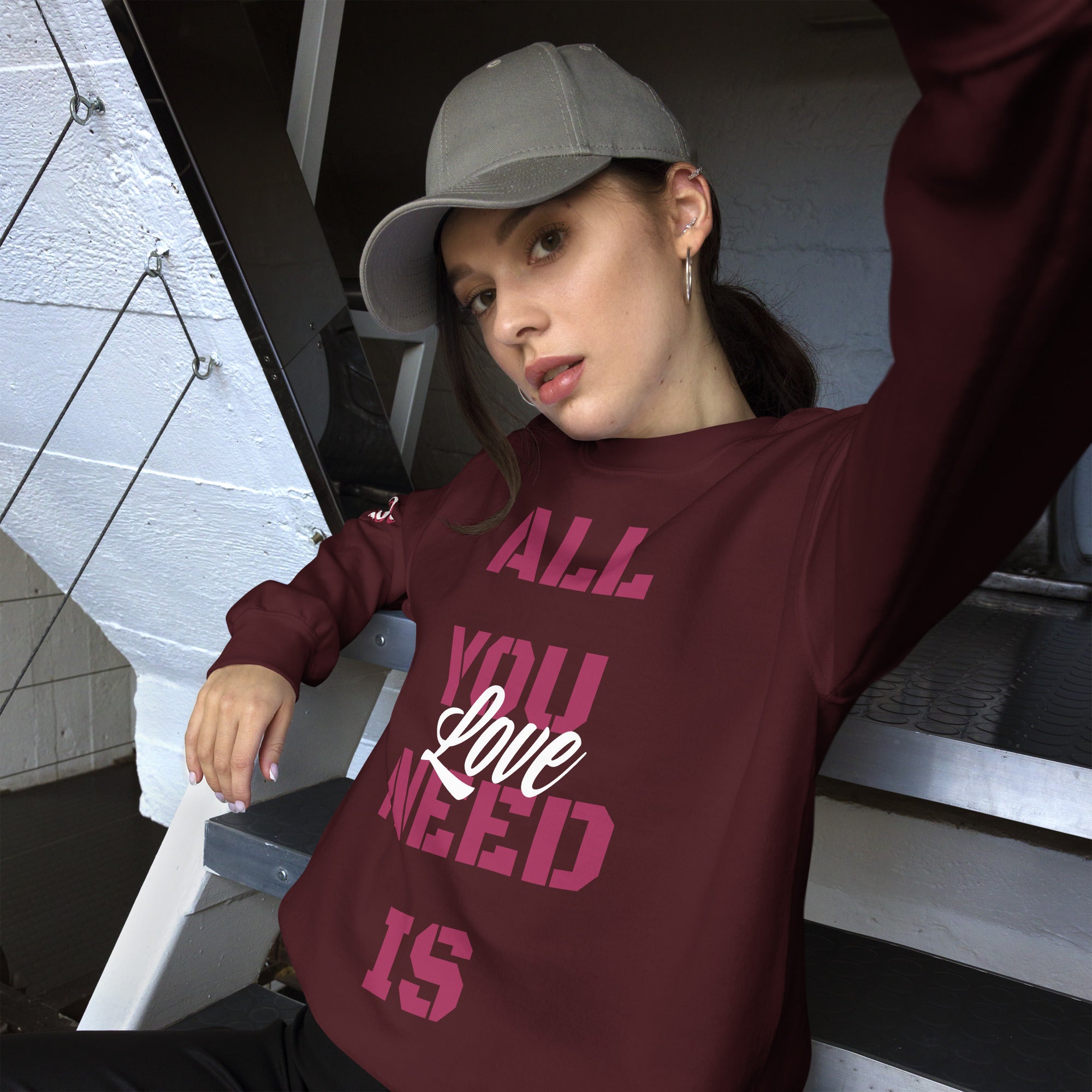 All You Need Is Love Unisex Sweatshirt
