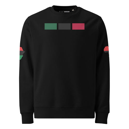 African Print Unisex eco sweatshirt