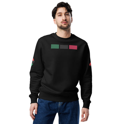 African Print Unisex eco sweatshirt