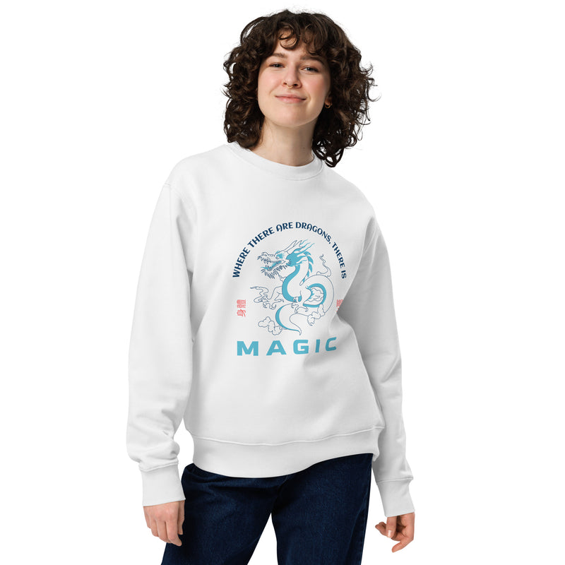 Magic Dragons Unisex eco sweatshirt