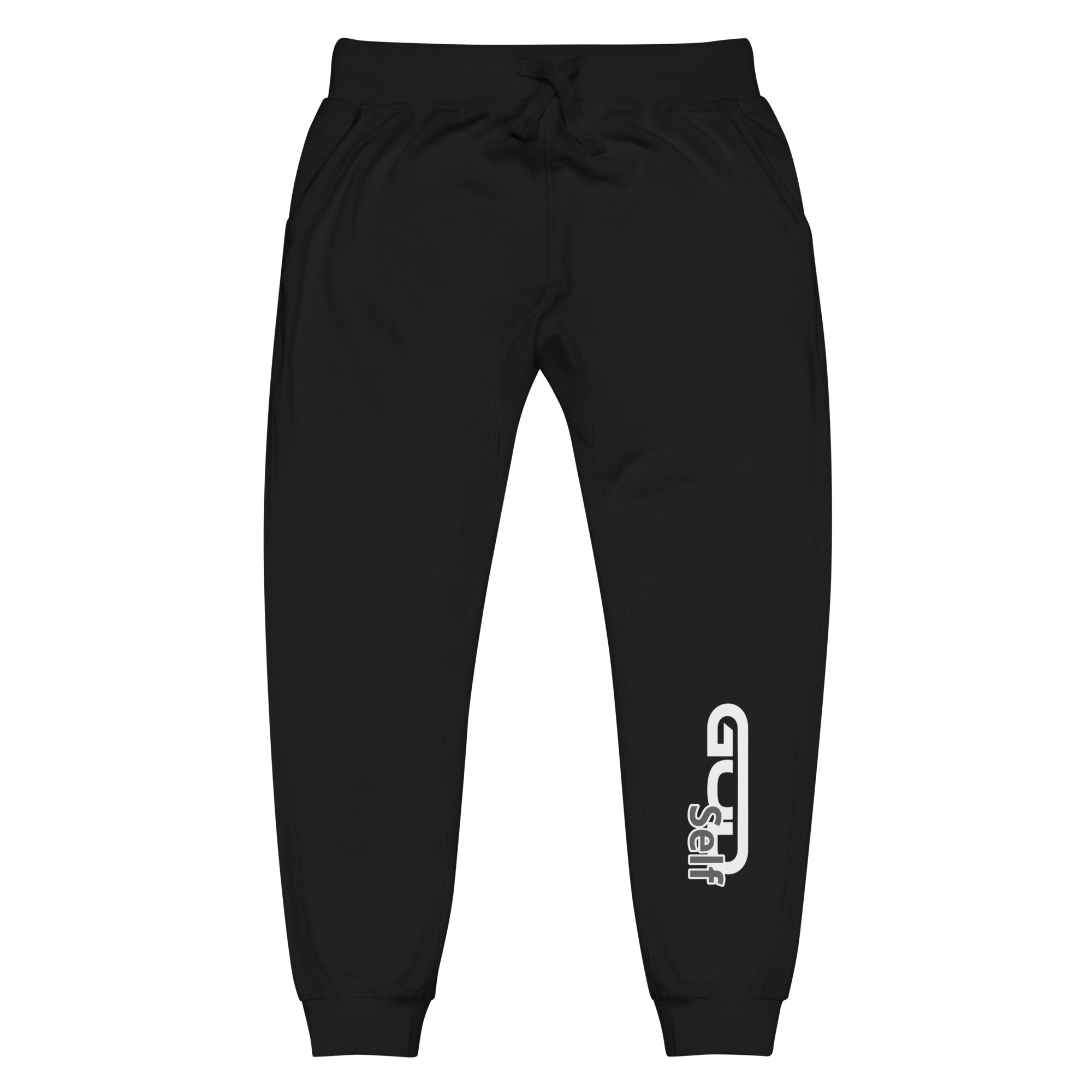 God Self fleece sweatpants