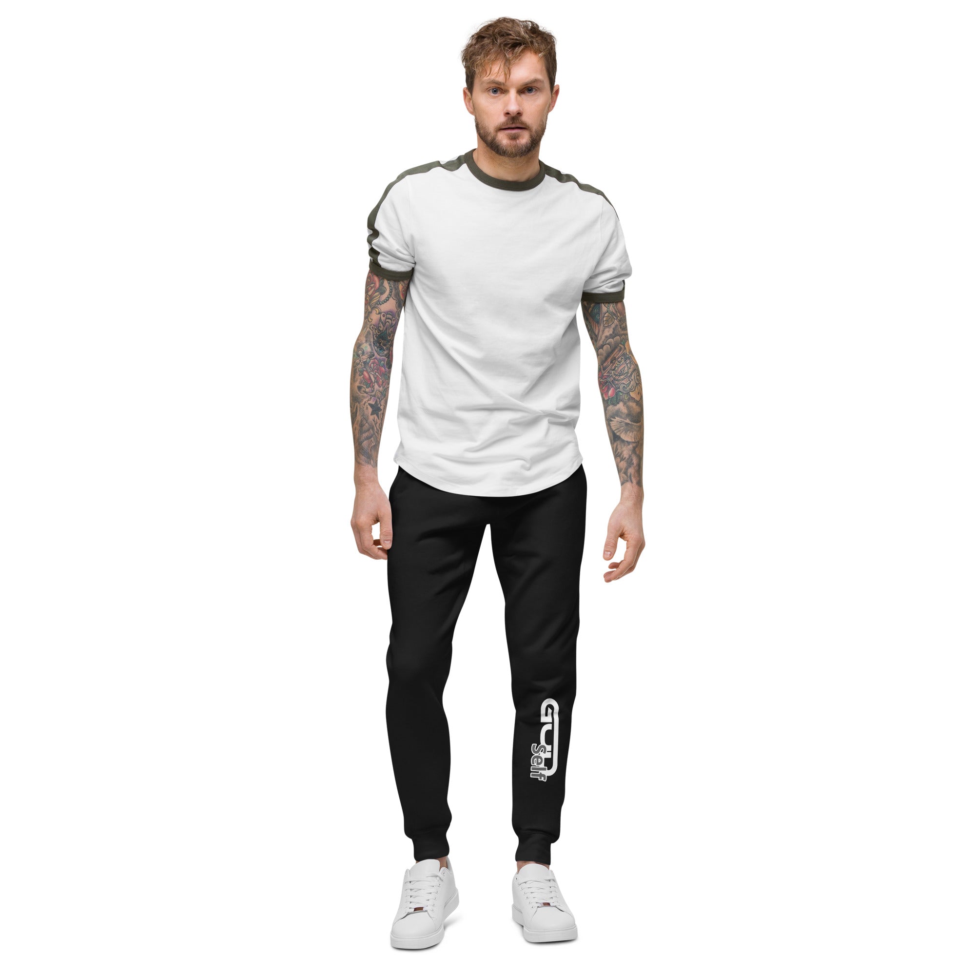 God Self fleece sweatpants