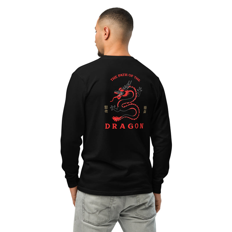 Path of the Dragon Garment-dyed heavyweight long-sleeve shirt