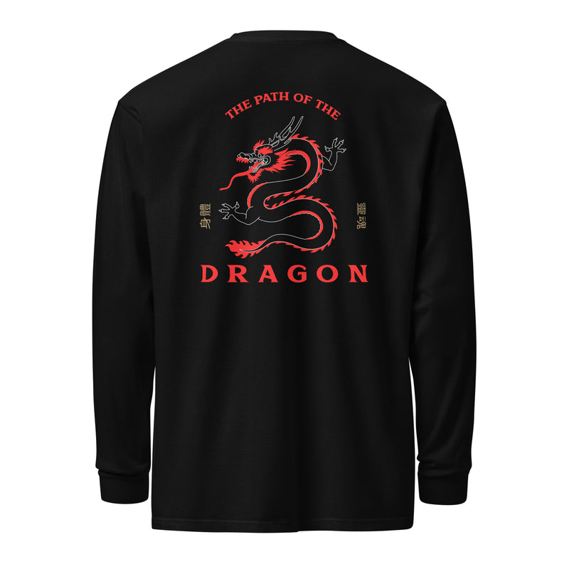 Path of the Dragon Garment-dyed heavyweight long-sleeve shirt