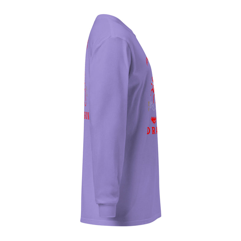 Path of the Dragon Garment-dyed heavyweight long-sleeve shirt