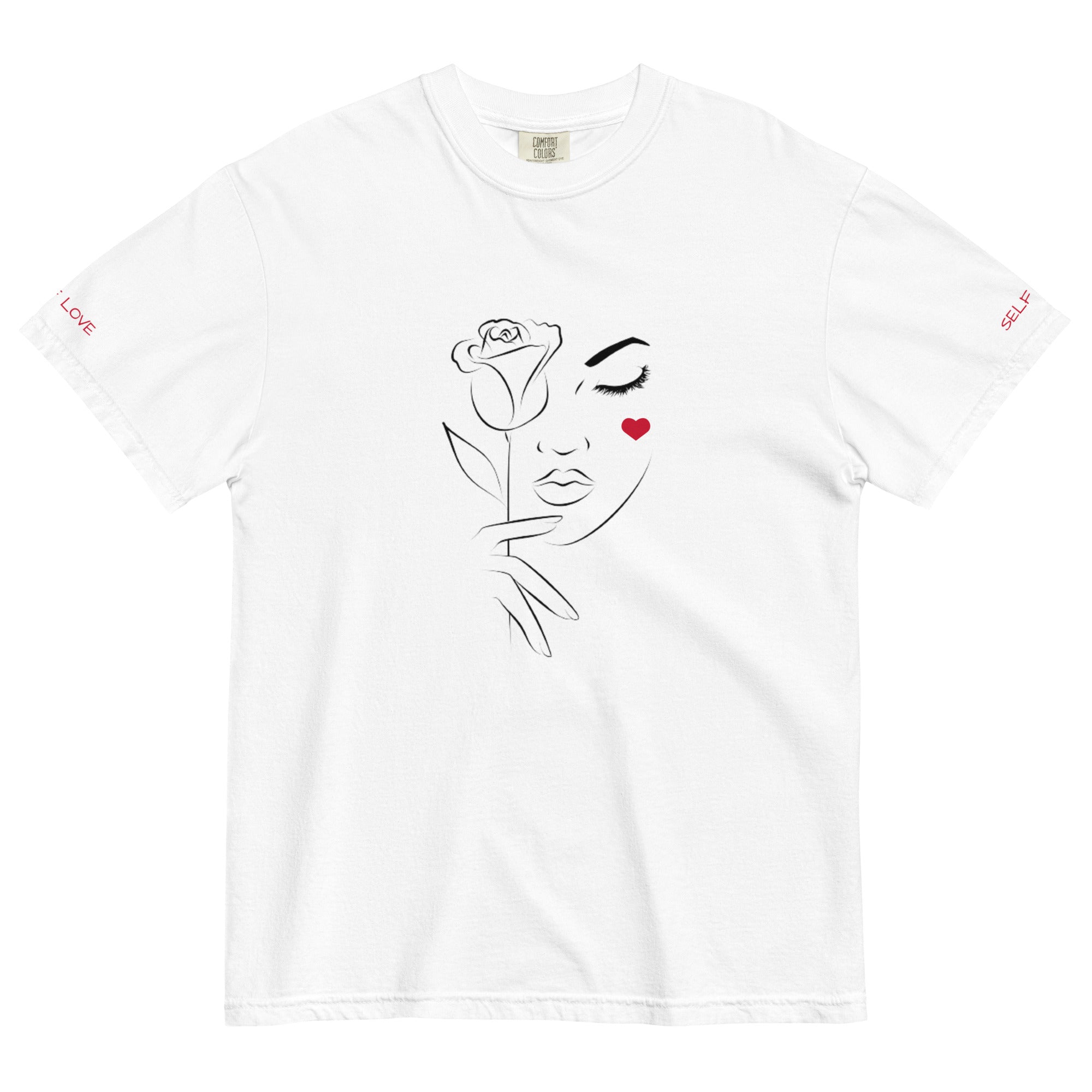 Self Love garment-dyed heavyweight t-shirt