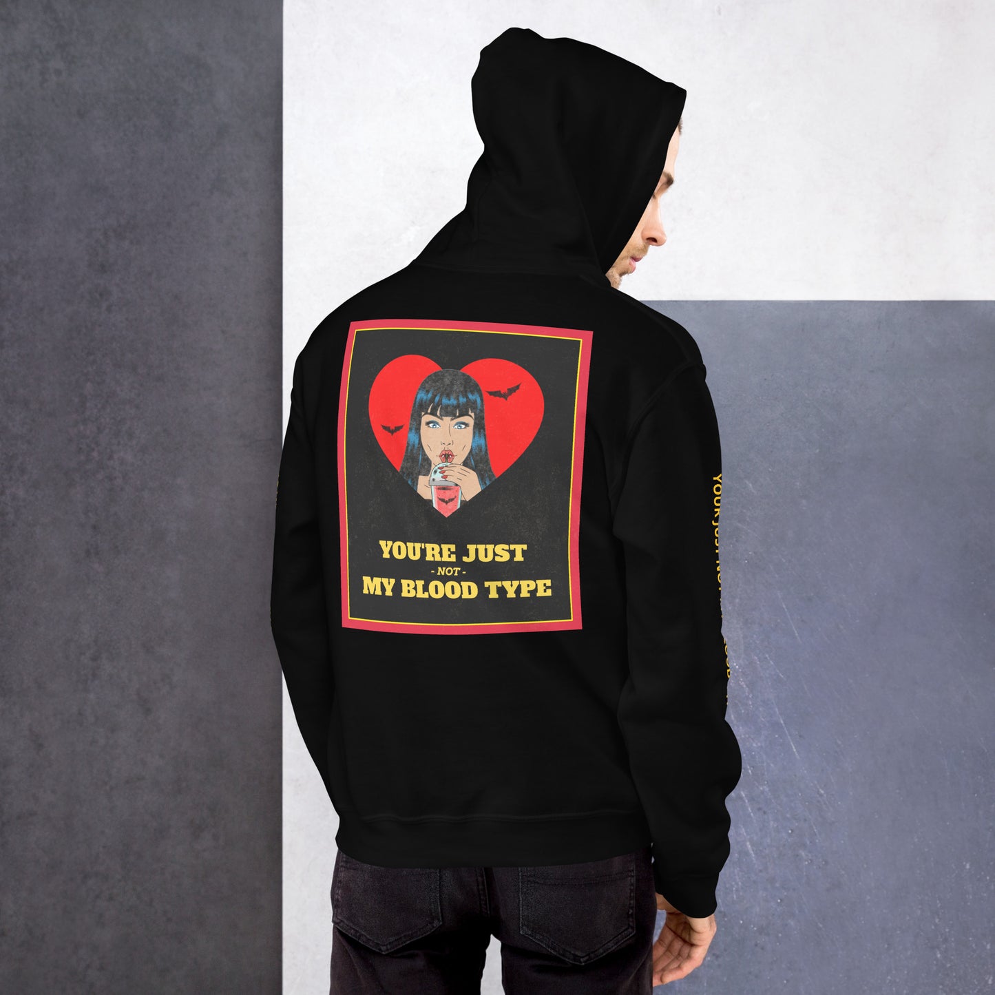 Not My Blood Type Unisex Hoodie