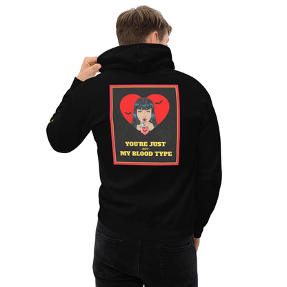 Not My Blood Type Unisex Hoodie