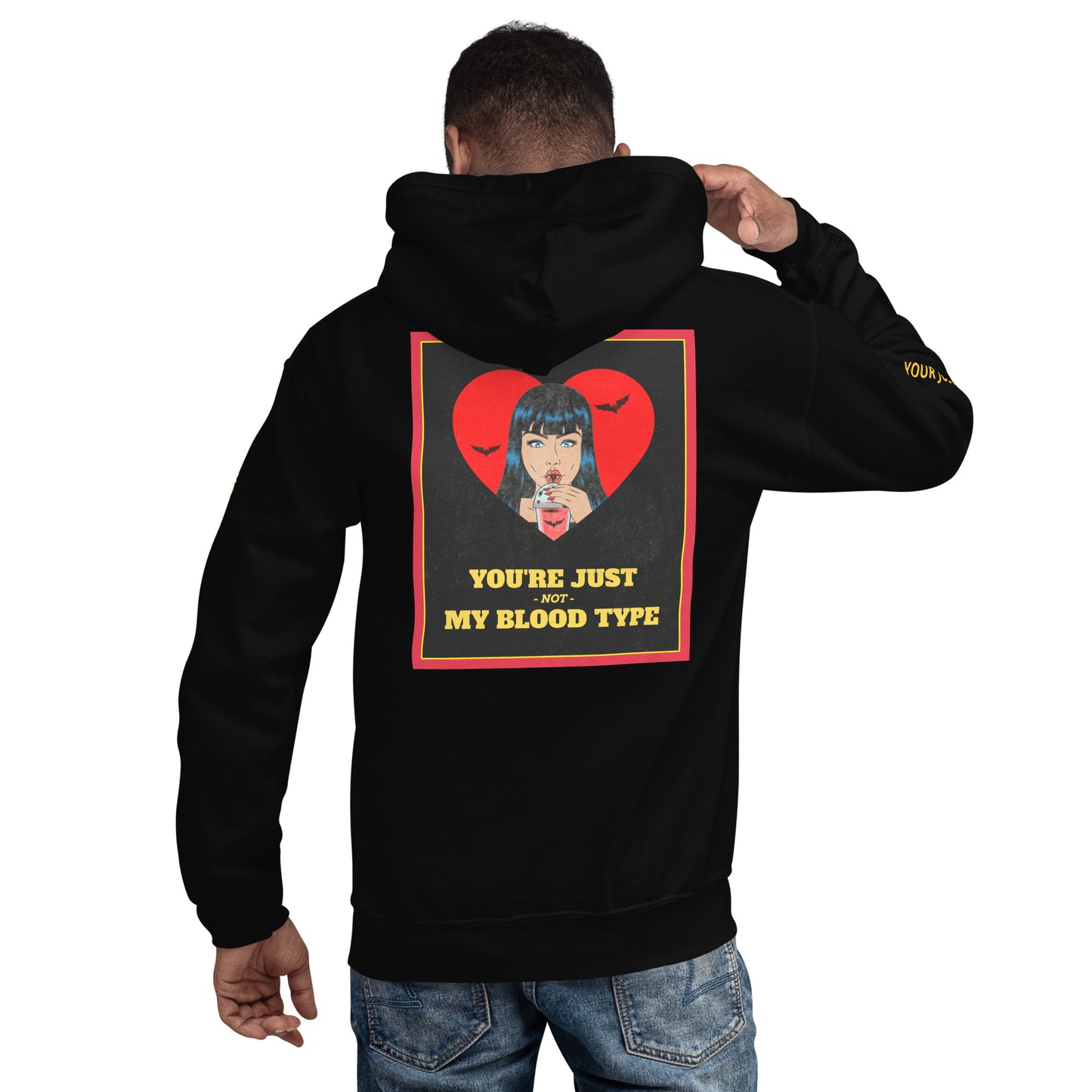 Not My Blood Type Unisex Hoodie