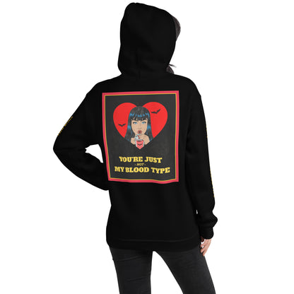 Not My Blood Type Unisex Hoodie