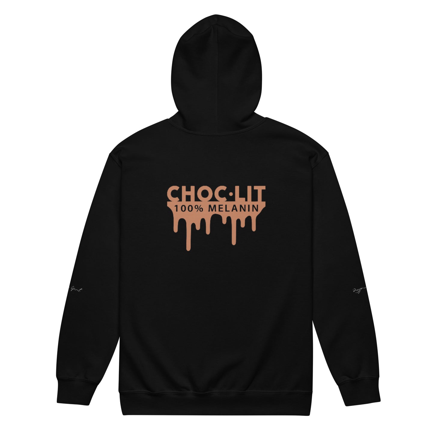 Choc - Lit Heavy Blend Zip Hoodie