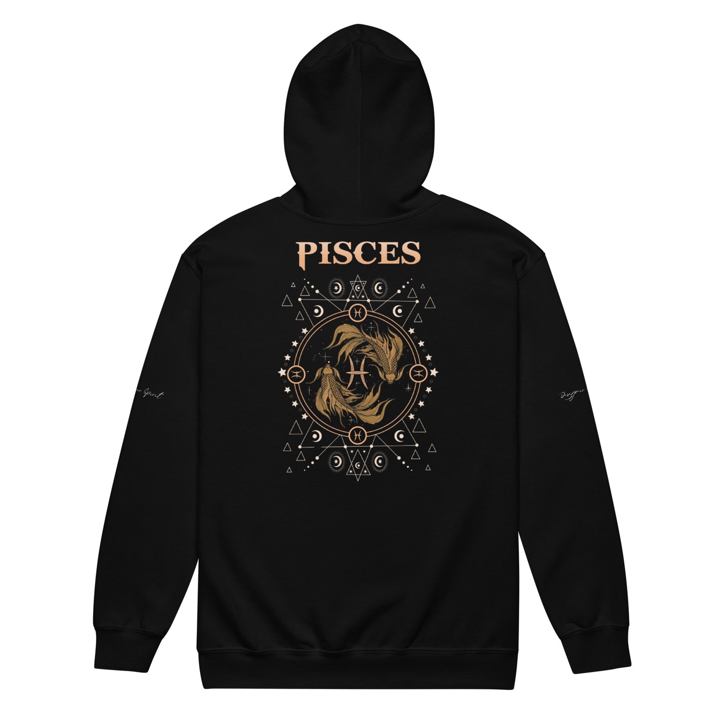 Pisces Heavy Blend Zip Unisex Hoodie