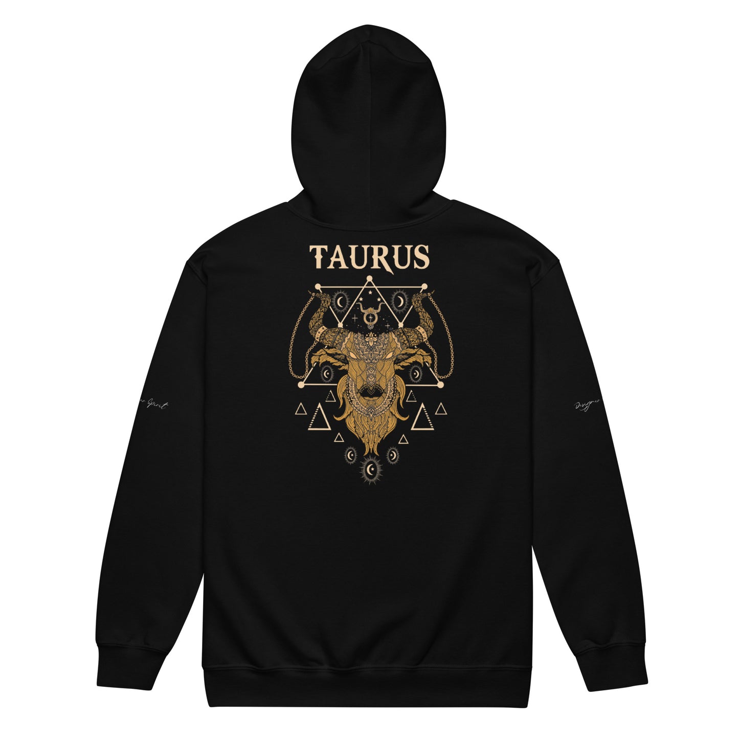 Taurus Heavy Blend Zip Unisex Hoodie