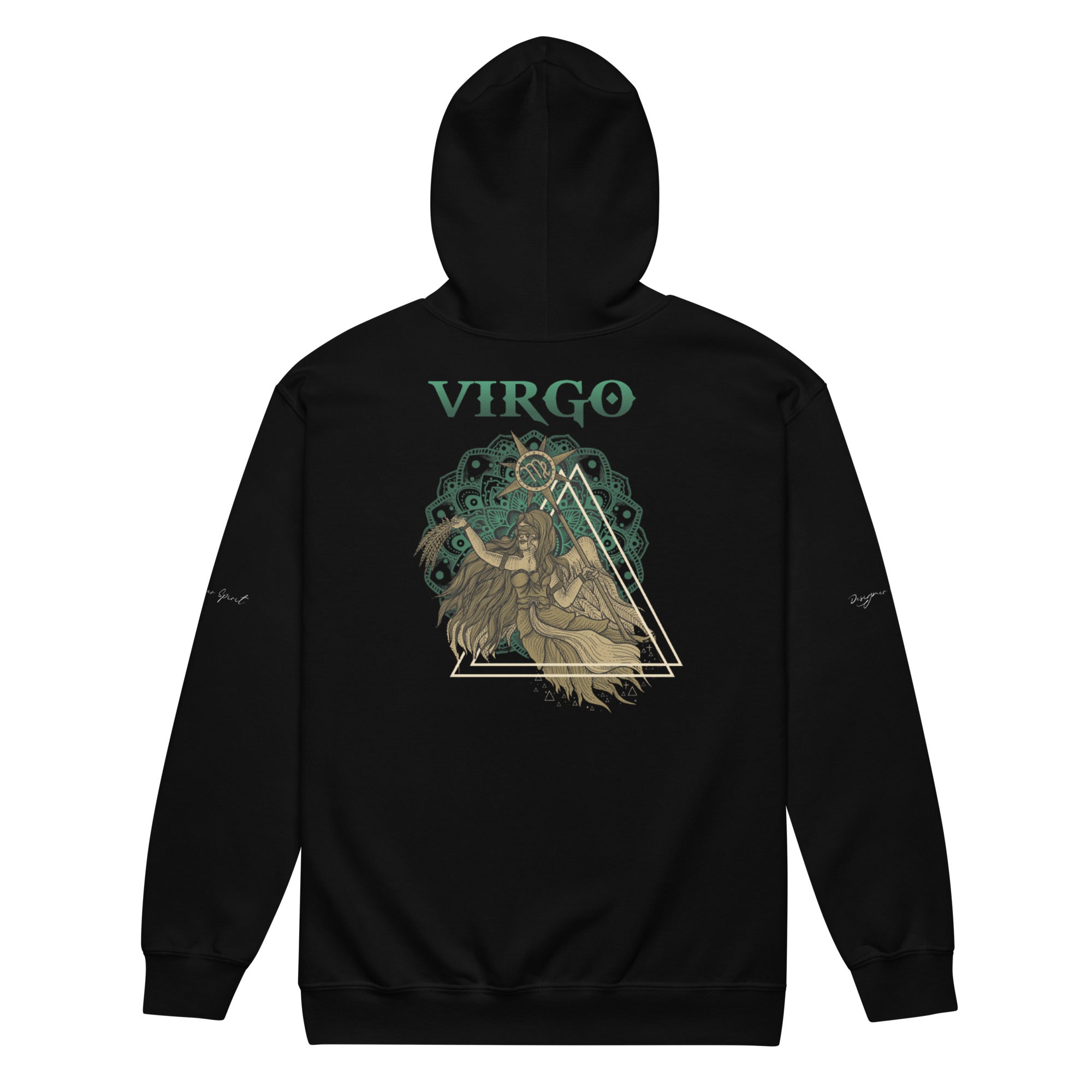 Virgo Heavy Blend Zip Unisex Hoodie
