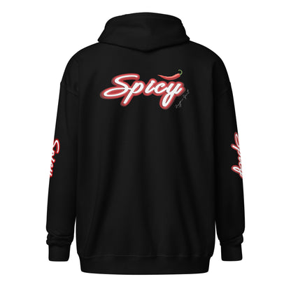 Spicy Unisex heavy blend zip hoodie