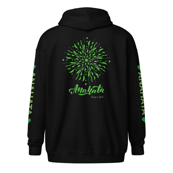 Anahata Heart Chakra heavy blend zip hoodie